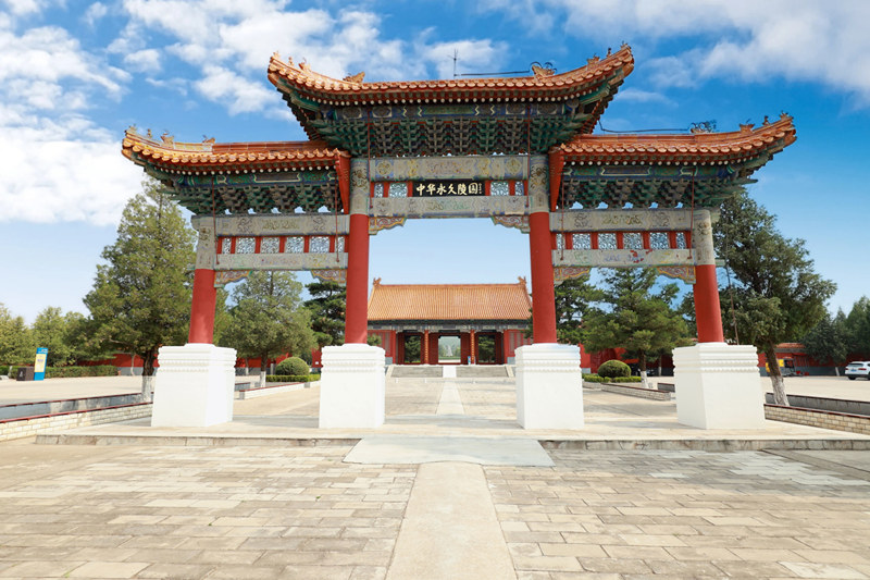 中华永久陵园环境